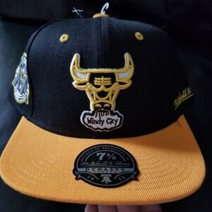 Chicago Bulls Mitchell Ness Windy City Cap